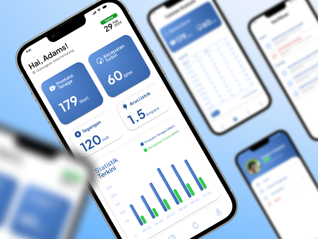 Micro-Hydro Power Plant (PLTMH) Monitoring App